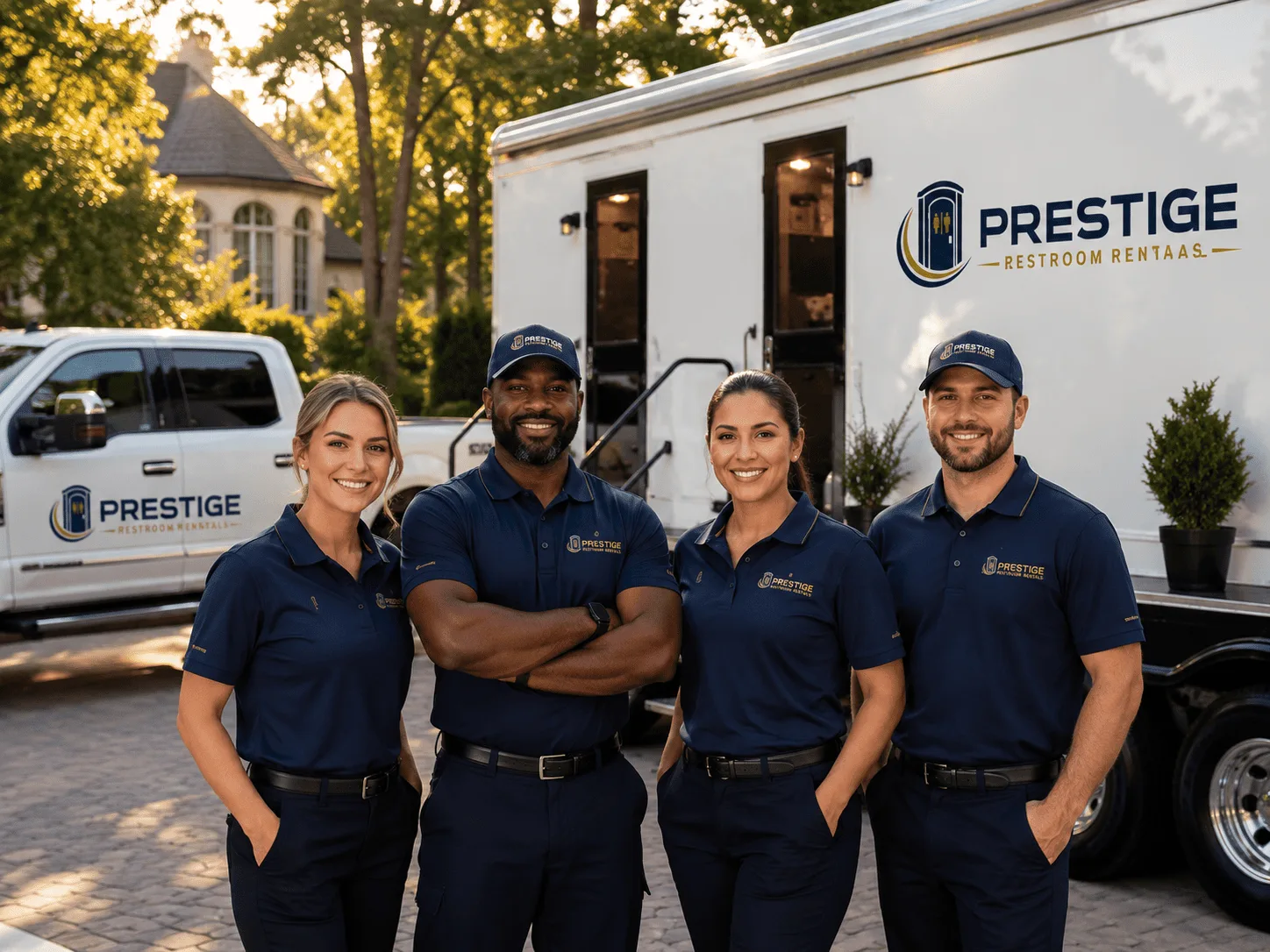 Trusted Luxury Portable Restrooms company in Kellnersville, WI